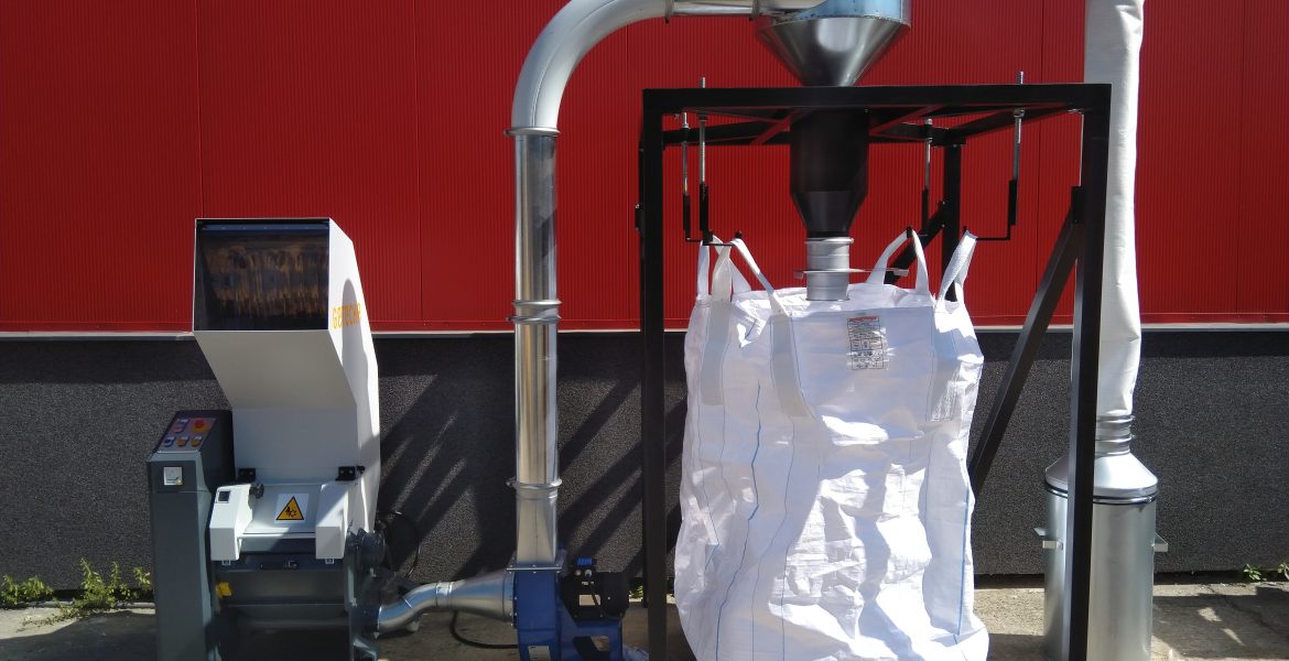 Sestava pro zpracování odpadu