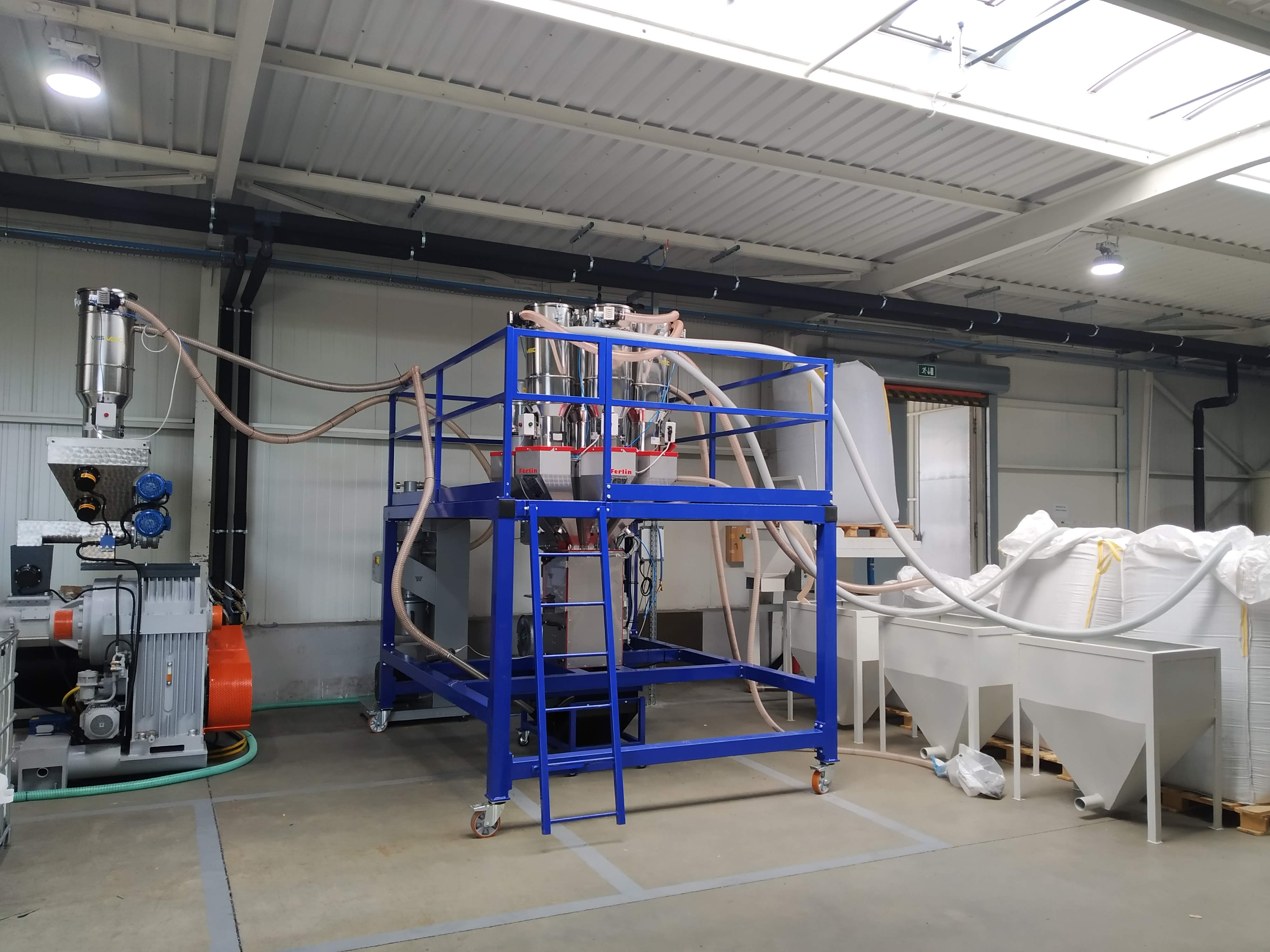 Směšování meteriálu