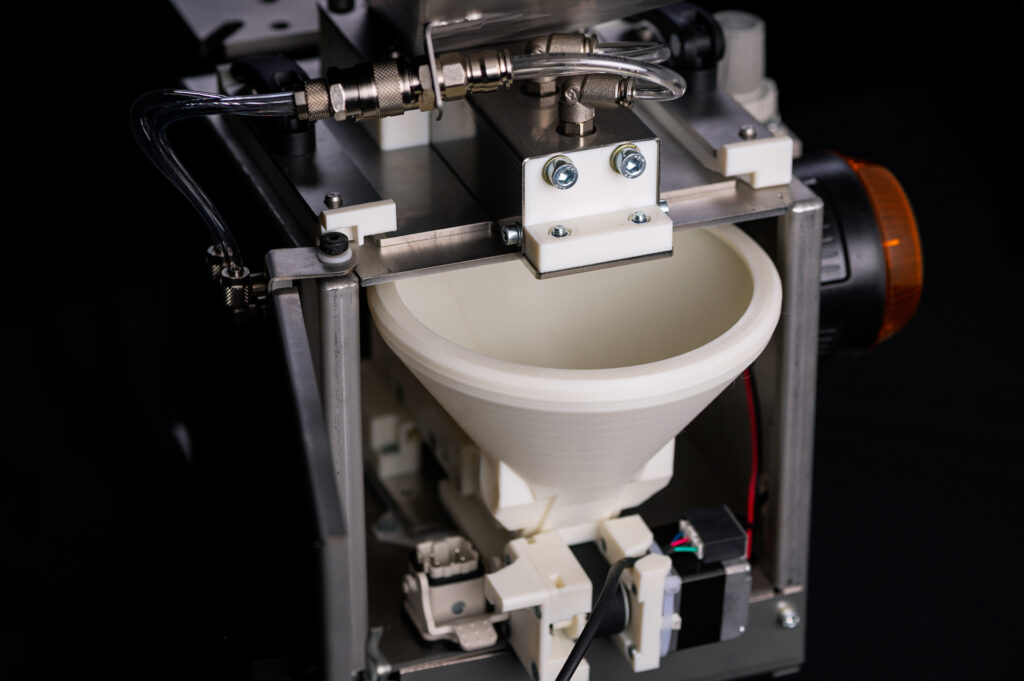 gravimetrická barvící jednostka